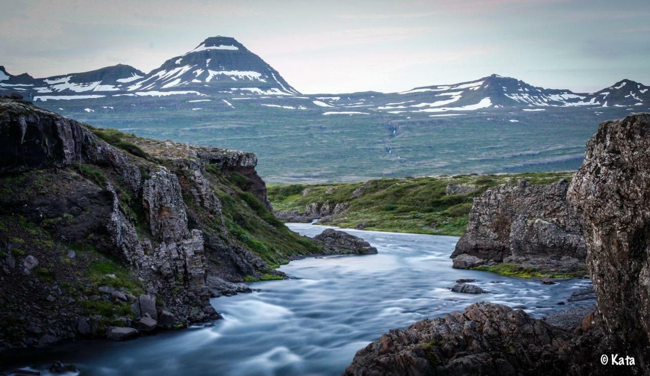 Græna húsið Apartamento Breiðdalsvík Exterior foto